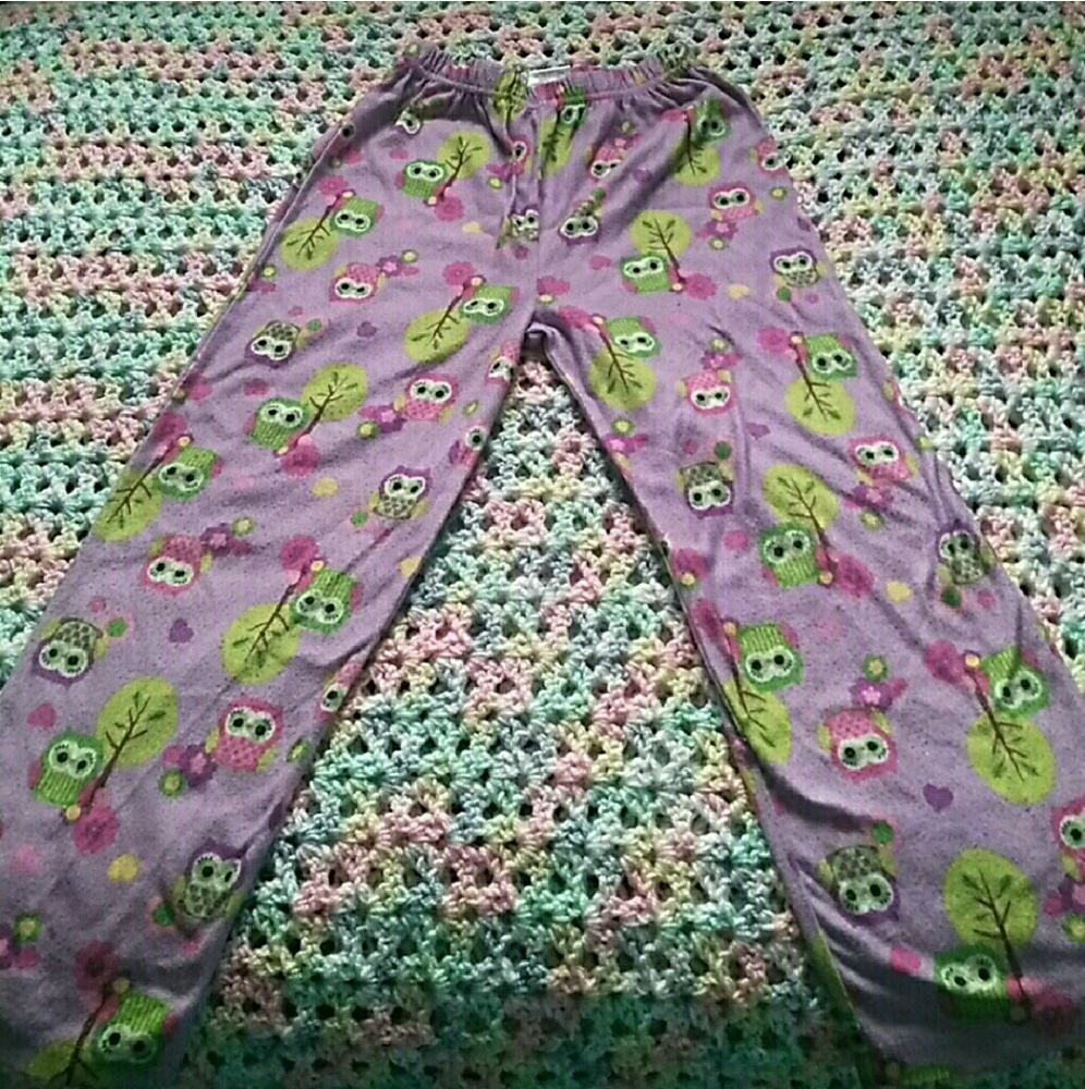 XS (4/5) Owl pajama bottoms
